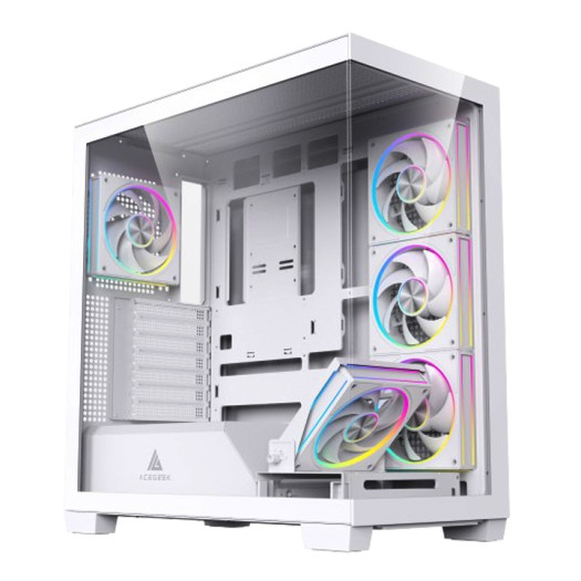Acegeek Nebula White Mid-Tower ATX Case